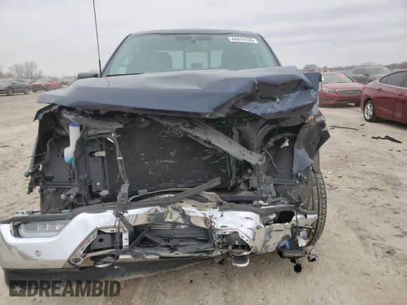 2021 Ford F-150 XL with VIN 1FTEX1EP2MFC25567, listed as a Copart auction lot 44474135 with 27,863 mi miles and Salvage title. Bid and sale history available at DreamBid. Image 5.