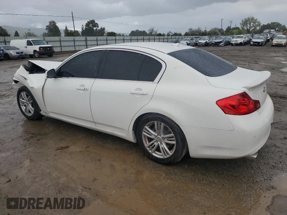 2012 Infiniti G37 Sedan Journey with VIN JN1CV6AP2CM933850, listed as a Copart auction lot 51607495 with 123,891 mi miles and Salvage Title. Bid and sale history available at carsss.com. Image 2.