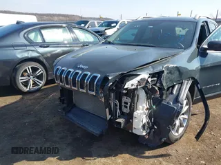2018 Jeep Cherokee Limited with VIN 1C4PJMDB0JD569732, listed as a IAAI auction lot 41665127 with 55,412 mi miles. Bid and sale history available at carsss.com. Image 6.