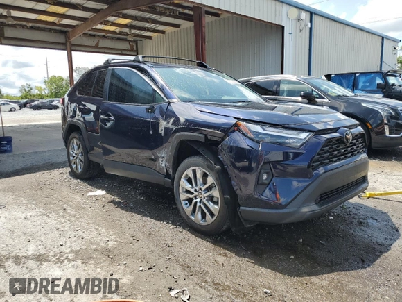 2023 Toyota RAV4 XLE Premium with VIN 2T3C1RFV1PW289557, listed as a Copart auction lot 59314645 with 41,292 mi miles and Non repairable. Bid and sale history available at DreamBid. Image 1.