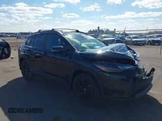 2024 Toyota Corolla Cross Hybrid S with VIN 7MUFBABG7RV058899, listed as a IAAI auction lot 41925871 with 7,414 mi miles and . Bid and sale history available at DreamBid. Image 1.