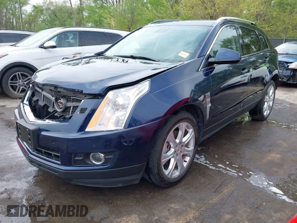 2010 Cadillac SRX Premium Collection with VIN 3GYFNCEY4AS575248, listed as a IAAI auction lot 42065279 with 109,674 mi miles and . Bid and sale history available at DreamBid. Image 2.