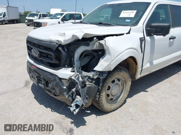 2022 Ford F-150 XL with VIN 1FTFW1E57NKE11717, listed as a IAAI auction lot 42115356 with 50,315 mi miles and . Bid and sale history available at DreamBid. Image 6.