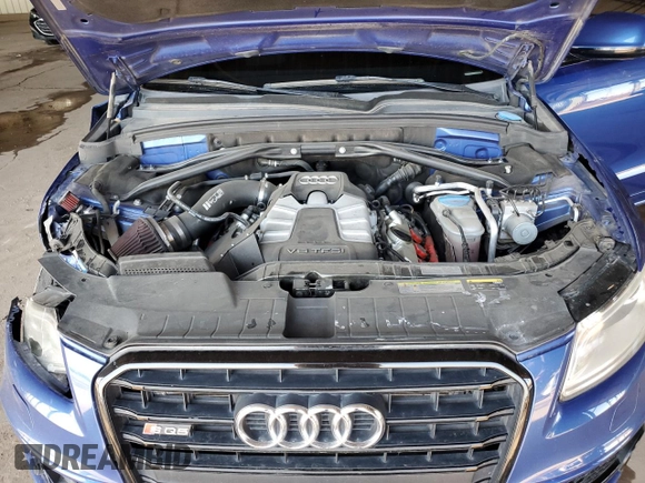 2016 Audi SQ5 with VIN WA1VCBFP9GA014751, listed as a Copart auction lot 48261565 with 98,970 mi miles and Salvage Title. Bid and sale history available at DreamBid. Image 11.