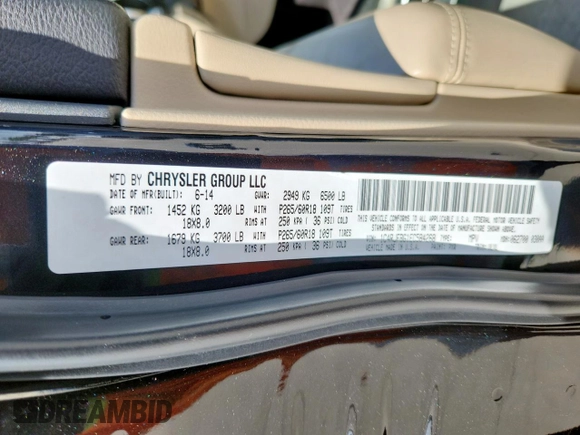 2014 Jeep Grand Cherokee Limited с VIN 1C4RJFBG1EC584268, выставлен на аукционе Copart как лот 61862595 с пробегом 140 926 миль миль и Списание • Salvage title. История ставок и продаж доступна на DreamBid. Изображение 14.