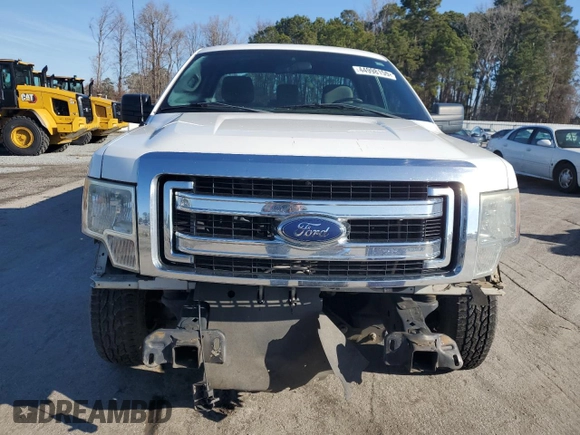 2013 Ford F-150 XL with VIN 1FTNF1CF7DKE24893, listed as a Copart auction lot 44998155 with 175,224 mi miles and Salvage Title. Bid and sale history available at carsss.com. Image 5.