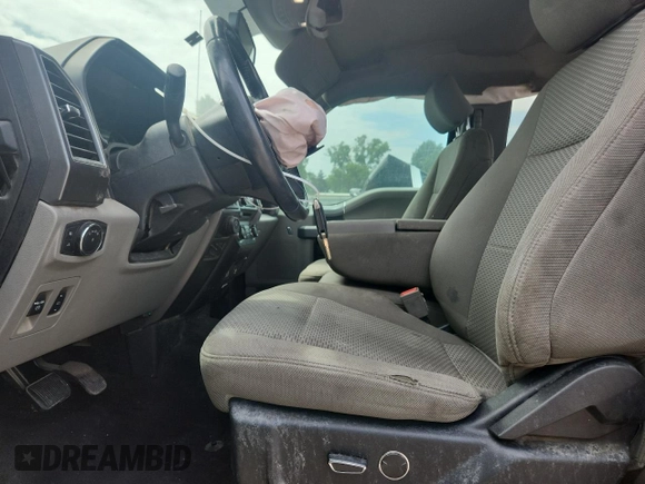 2018 Ford F-150 XL with VIN 1FTEX1CP7JKF80739, listed as a Copart auction lot 62030155 with 144,548 mi miles and Salvage title. Bid and sale history available at DreamBid. Image 7.