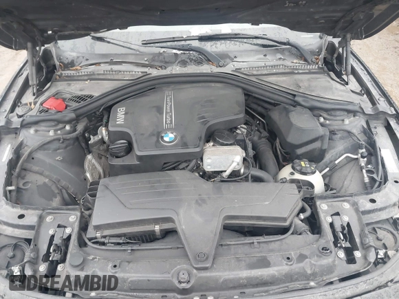 2016 BMW 3 Series 328i with VIN WBA8E9G55GNT81297, listed as a IAAI auction lot 41144563 with 98,000 mi miles. Bid and sale history available at carsss.com. Image 10.