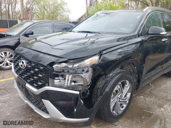 2023 Hyundai Santa Fe SEL with VIN 5NMS24AJ4PH628025, listed as a IAAI auction lot 41956750 with 54,002 mi miles. Bid and sale history available at carsss.com. Image 6.