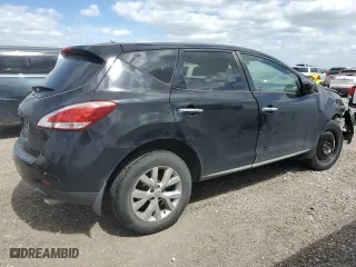 2012 Nissan Murano S with VIN JN8AZ1MU1CW107822, listed as a Copart auction lot 48660695 with 127,050 mi miles and Salvage Title. Bid and sale history available at carsss.com. Image 3.