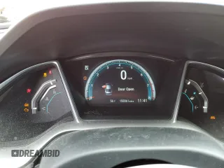 2018 Honda Civic EX with VIN 2HGFC2F78JH523816, listed as a Copart auction lot 49461835 with 158,061 mi miles and Salvage Title. Bid and sale history available at DreamBid. Image 9.