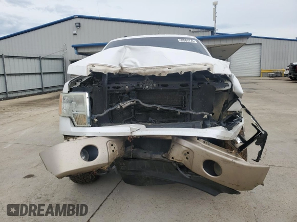 2011 Ford F-150 XL with VIN 1FTFW1EF3BFA24417, listed as a Copart auction lot 58860725 with 204,789 mi miles and Salvage title. Bid and sale history available at DreamBid. Image 5.