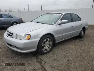2000 Acura TL with VIN 19UUA5664YA052617, listed as a Copart auction lot 89364315 with 215,030 mi miles and Salvage Title. Bid and sale history available at carsss.com. Image 1.