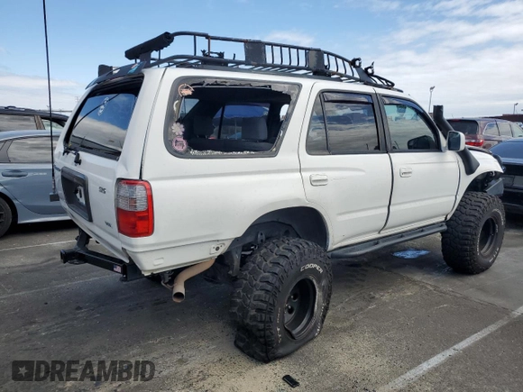 1999 Toyota 4Runner SR5 with VIN JT3GN86R6X0109999, listed as a Copart auction lot 53301655 with Not provided miles and Salvage title. Bid and sale history available at DreamBid. Image 3.