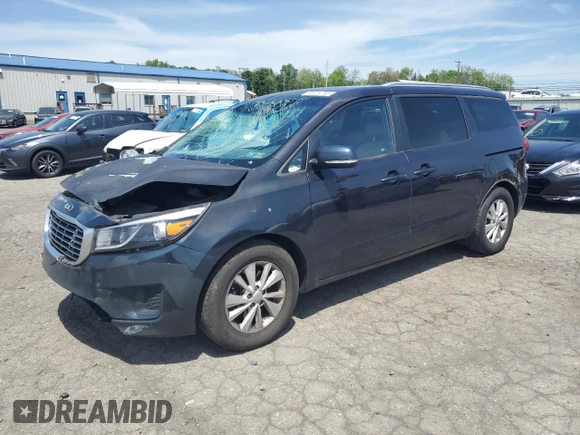 2016 Kia Sedona LX with VIN KNDMB5C11G6188869, listed as a Copart auction lot 56724745 with 91,195 mi miles and Clean Title. Bid and sale history available at DreamBid. Image 1.