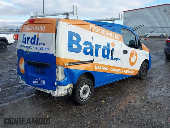 2021 Nissan NV200 SV with VIN 3N6CM0KN5MK691306, listed as a IAAI auction lot 41127160 with 86,634 mi miles and . Bid and sale history available at DreamBid. Image 4.
