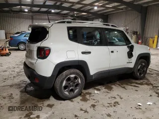 2015 Jeep Renegade Sport with VIN ZACCJBAH0FPB65139, listed as a Copart auction lot 86280044 with 99,679 mi miles and Salvage Title. Bid and sale history available at DreamBid. Image 3.