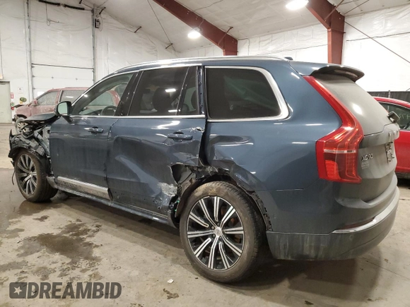 2024 Volvo XC90 Plus Bright Theme with VIN YV4L12PE9R1240823, listed as a Copart auction lot 46479065 with 14,348 mi miles and Salvage Title. Bid and sale history available at DreamBid. Image 2.