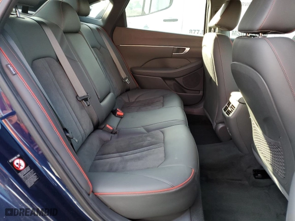 2022 Hyundai Sonata SEL Plus with VIN 5NPEJ4J29NH140682, listed as a Copart auction lot 43741575 with 1,464 mi miles and Clean Title. Bid and sale history available at carsss.com. Image 10.