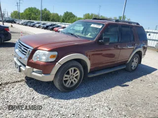 2010 Ford Explorer Eddie Bauer z VIN 1FMEU7EE3AUA40960, wystawiony jako Copart lot #53076935 z przebiegiem 241 880 mil mil oraz Tytuł czysty. Historia ofert i sprzedaży dostępna na DreamBid. Obrazek 1.