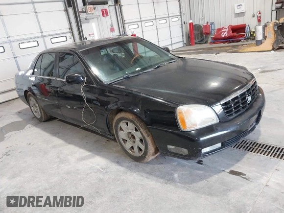 2002 Cadillac DeVille DTS with VIN 1G6KF579X2U141648, listed as a IAAI auction lot 42059624 with 179,338 mi miles. Bid and sale history available at carsss.com. Image 1.