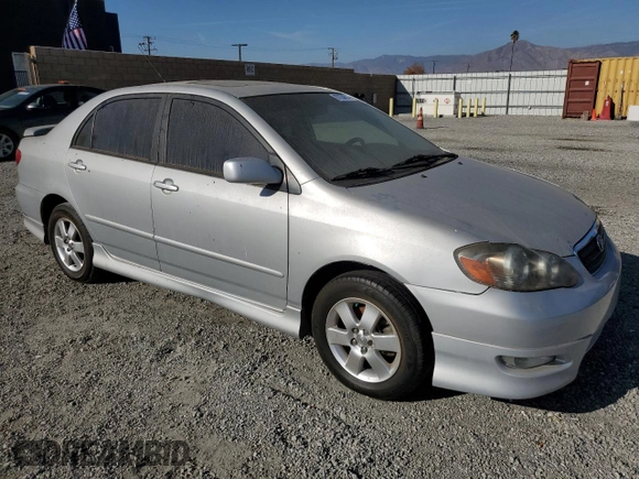 2006 Toyota Corolla CE with VIN 1NXBR32E76Z605686, listed as a Copart auction lot 87034814 with 237,674 mi miles and Clean Title. Bid and sale history available at DreamBid. Image 4.
