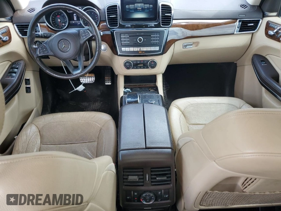 2017 Mercedes-Benz GLS 550 с VIN 4JGDF7DE6HA971780, выставлен на аукционе Copart как лот 54227855 с пробегом 160 671 миль миль и Чистый • Clean title. История ставок и продаж доступна на DreamBid. Изображение 8.