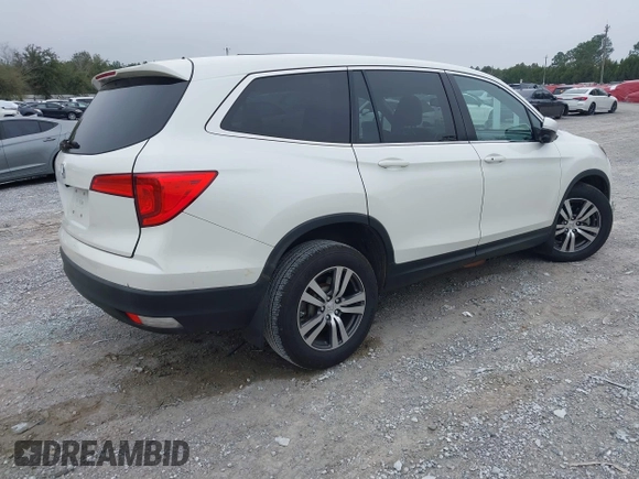 2017 Honda Pilot EX-L with VIN 5FNYF5H54HB009568, listed as a IAAI auction lot 41195225 with 112,763 mi miles. Bid and sale history available at carsss.com. Image 4.