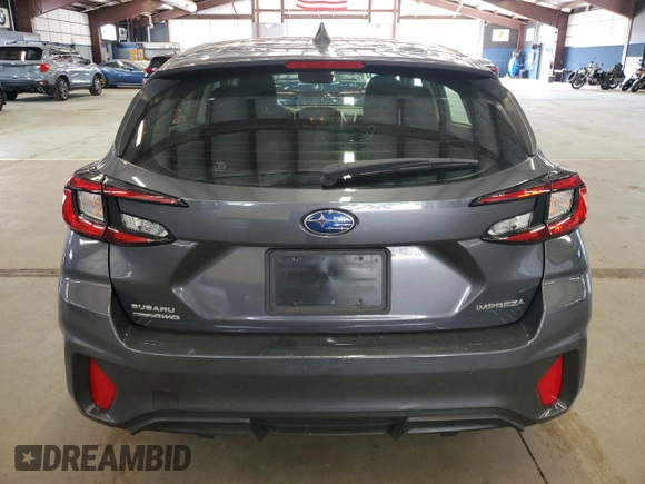 2024 Subaru Impreza Sport with VIN JF1GUAFC4R8220319, listed as a Copart auction lot 68075404 with 13,445 mi miles and Salvage Title. Bid and sale history available at carsss.com. Image 6.