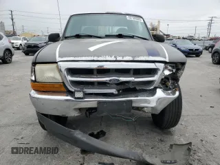 1999 Ford Ranger XL with VIN 1FTYR14V6XPB80381, listed as a Copart auction lot 52106565 with 340,374 mi miles and Salvage Title. Bid and sale history available at carsss.com. Image 5.