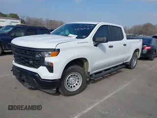 2023 Chevrolet Silverado 1500 with VIN 3GCPDAEK6PG135749, listed as a IAAI auction lot 41448339 with 52,026 mi miles and . Bid and sale history available at DreamBid. Image 2.