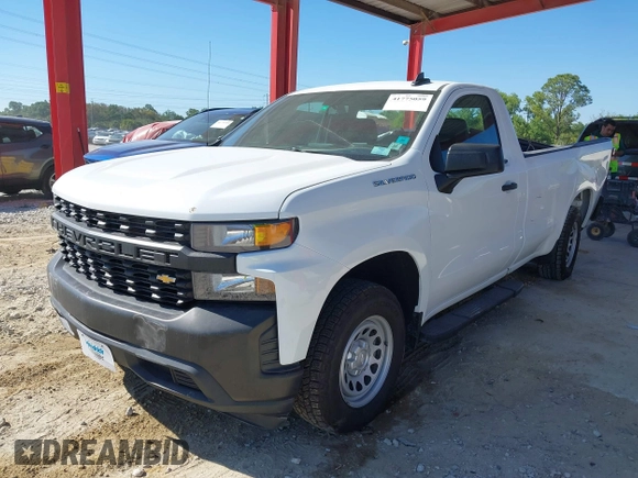 2021 Chevrolet Silverado 1500 Work Truck with VIN 3GCNWAEH0MG263521, listed as a IAAI auction lot 41775059 with 56,961 mi miles. Bid and sale history available at carsss.com. Image 17.