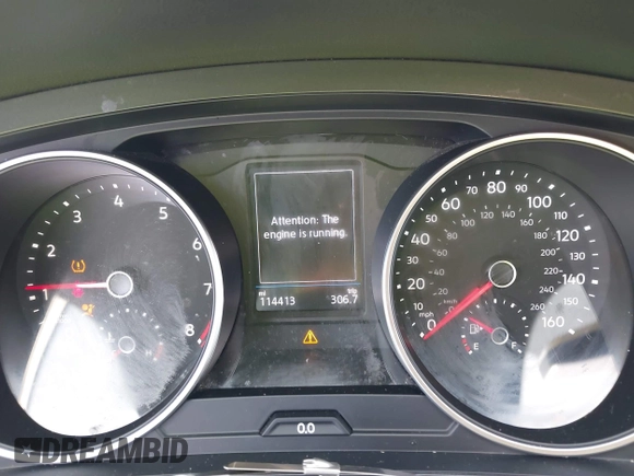2020 Volkswagen Tiguan S with VIN 3VV1B7AX1LM086019, listed as a IAAI auction lot 42458434 with 114,413 mi miles and . Bid and sale history available at DreamBid. Image 7.
