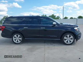 2024 Ford Expedition Max Platinum with VIN 1FMJK1L83REA26576, listed as a IAAI auction lot 42216188 with 9,005 mi miles and . Bid and sale history available at DreamBid. Image 12.