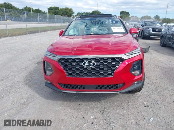 2020 Hyundai Santa Fe Limited with VIN 5NMS53AA8LH278765, listed as a IAAI auction lot 41339654 with 89,946 mi miles and . Bid and sale history available at DreamBid. Image 12.