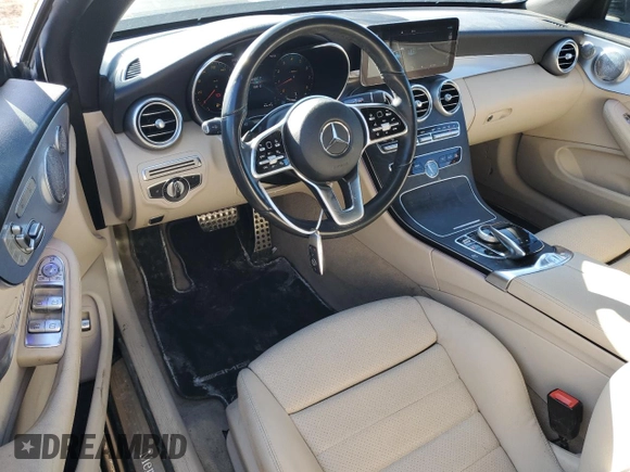 2020 Mercedes-Benz C 300 with VIN WDDWK8EB5LF980829, listed as a Copart auction lot 51312445 with 88,103 mi miles and Salvage title. Bid and sale history available at DreamBid. Image 8.