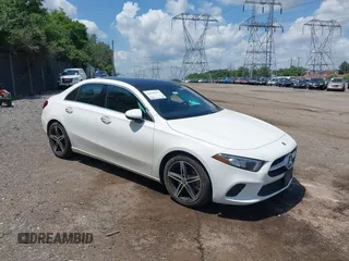2022 Mercedes-Benz A 220 with VIN W1K3G4FB6NJ360938, listed as a IAAI auction lot 42541917 with 49,854 mi miles and . Bid and sale history available at DreamBid. Image 1.
