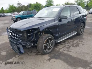 2018 Mercedes-Benz GLE 350 with VIN 4JGDA5JB0JB169450, listed as a IAAI auction lot 42215212 with 108,393 mi miles and . Bid and sale history available at DreamBid. Image 2.