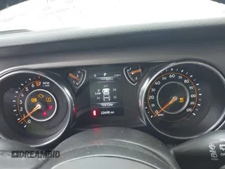 2022 Jeep Wrangler Unlimited Sport S with VIN 1C4HJXDG3NW155467, listed as a IAAI auction lot 41638650 with 22,698 mi miles and . Bid and sale history available at DreamBid. Image 7.