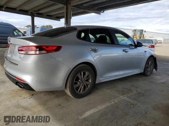 2016 Kia Optima LX Turbo with VIN 5XXGT4L16GG004659, listed as a Copart auction lot 47339845 with 186,993 mi miles and Clean Title. Bid and sale history available at carsss.com. Image 3.