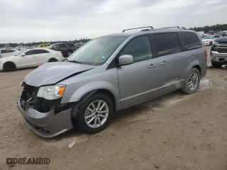 2019 Dodge Grand Caravan SXT with VIN 2C4RDGCG9KR662830, listed as a Copart auction lot 88921955 with 122,168 mi miles and Salvage Title. Bid and sale history available at carsss.com. Image 1.