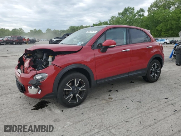 2016 FIAT 500X Easy z VIN ZFBCFYBT3GP351572, wystawiony jako Copart lot #56774675 z przebiegiem 111 344 mil mil oraz Szkoda całkowita • Salvage title. Historia ofert i sprzedaży dostępna na DreamBid. Obrazek 1.