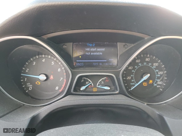 2013 Ford Focus SE with VIN 1FADP3K28DL217108, listed as a Copart auction lot 48513975 with 136,746 mi miles and Non Repairable. Bid and sale history available at carsss.com. Image 9.