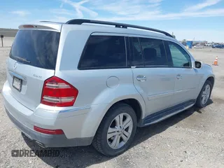 2007 Mercedes-Benz GL-Class with VIN 4JGBF71E37A257096, listed as a IAAI auction lot 42069264 with 122,244 mi miles. Bid and sale history available at carsss.com. Image 4.