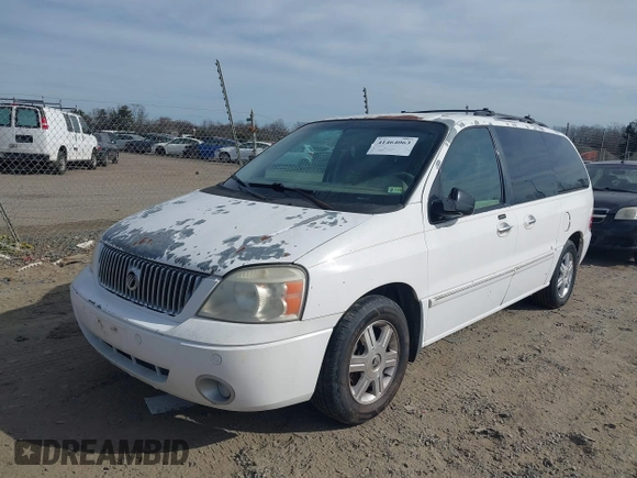 2005 Mercury Monterey z VIN 2MRDA22235BJ01321, wystawiony jako IAAI lot #41464063 z przebiegiem 216 017 mil mil oraz . Historia ofert i sprzedaży dostępna na DreamBid. Obrazek 2.