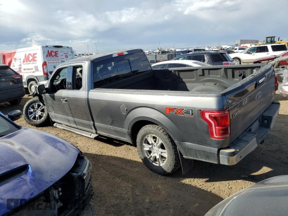 2016 Ford F-150 XLT with VIN 1FTEX1EF8GKD43898, listed as a Copart auction lot 50561605 with 187,249 mi miles and Salvage Title. Bid and sale history available at carsss.com. Image 2.