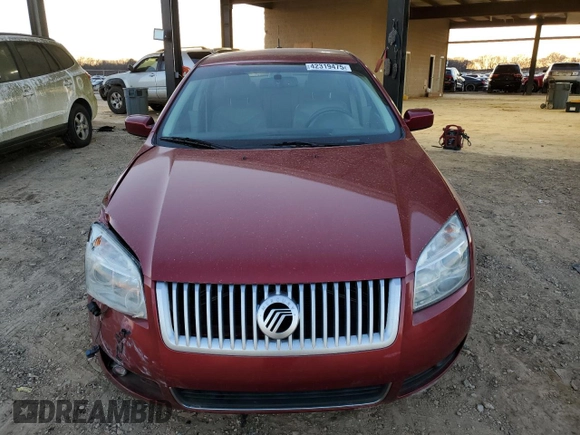 2009 Mercury Milan Premier z VIN 3MEHM08Z69R614699, wystawiony jako Copart lot #42319475 z przebiegiem 125 704 mil mil oraz Szkody całkowita. Historia ofert i sprzedaży dostępna na DreamBid. Obrazek 5.
