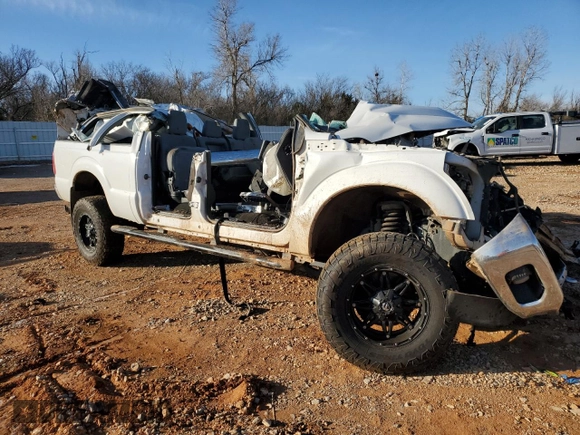 2014 Ford Super Duty F-250 SRW XL with VIN 1FT7W2BT8EEA95093, listed as a Copart auction lot 44524605 with 0 mi miles and Non Repairable. Bid and sale history available at carsss.com. Image 4.