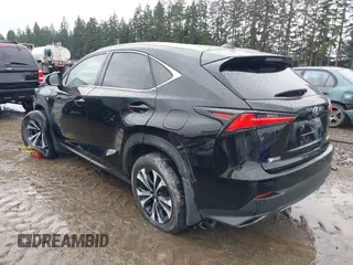 2018 Lexus NX with VIN JTJBARBZ7J2151734, listed as a IAAI auction lot 41547117 with 92,084 mi miles. Bid and sale history available at carsss.com. Image 3.