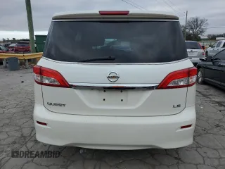 2013 Nissan Quest LE with VIN JN8AE2KPXD9071188, listed as a Copart auction lot 80166364 with 128,408 mi miles and Clean Title. Bid and sale history available at carsss.com. Image 6.